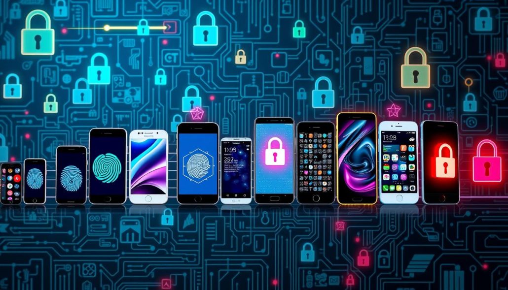 Geschichte Smartphone Sicherheit